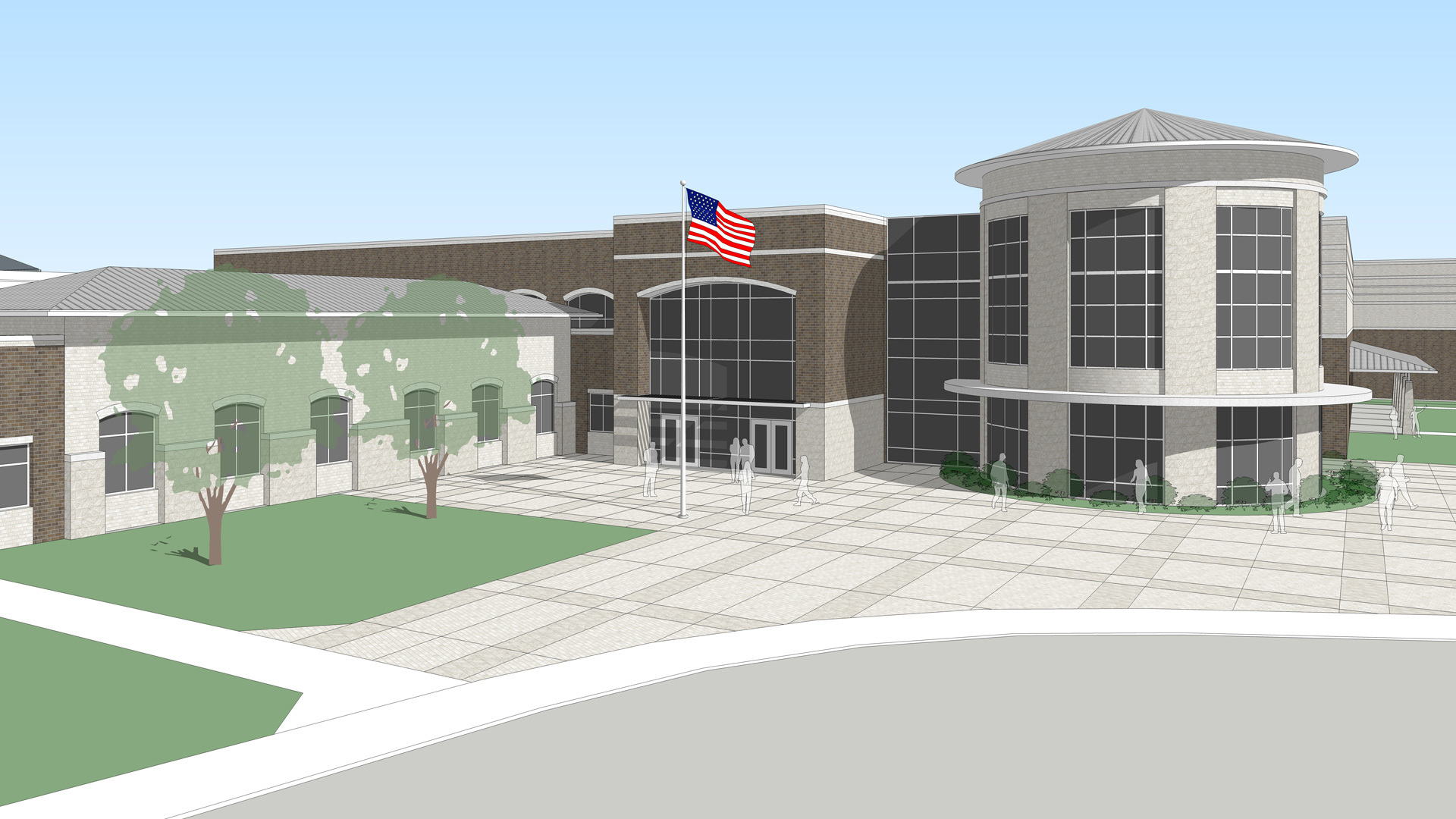 Welcoming Students to the Newly Renovated Guyer High… | VLK Architects