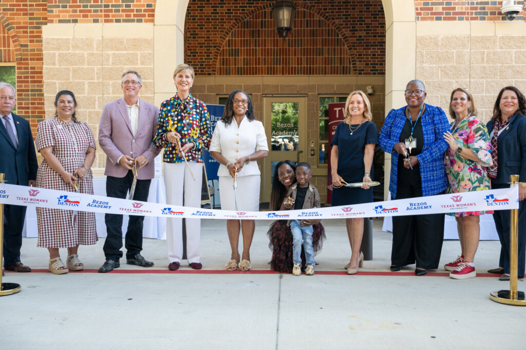 TWU Bezos Academy Denton Ribbon Cutting